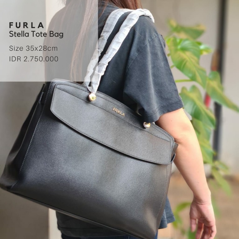 Furla stella satchel best sale