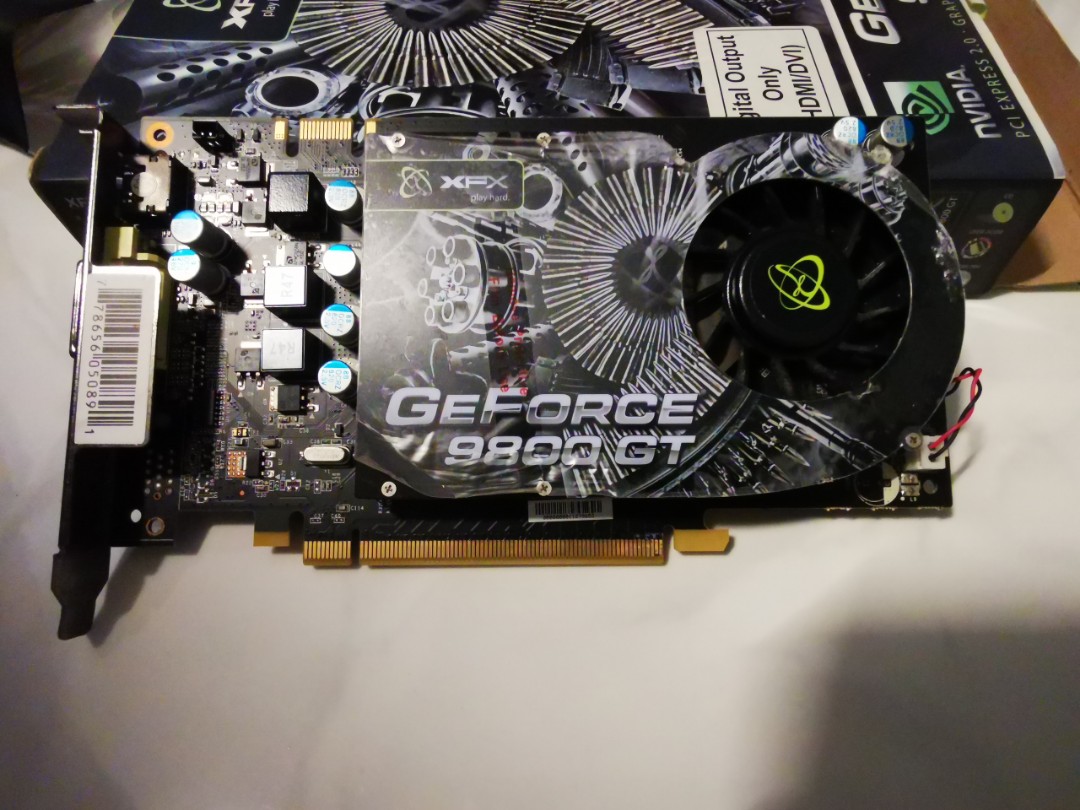 Xfx 9800gt sale