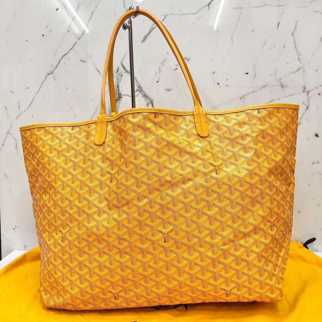 Goyard // Yellow Saint Louis GM Tote Bag – VSP Consignment