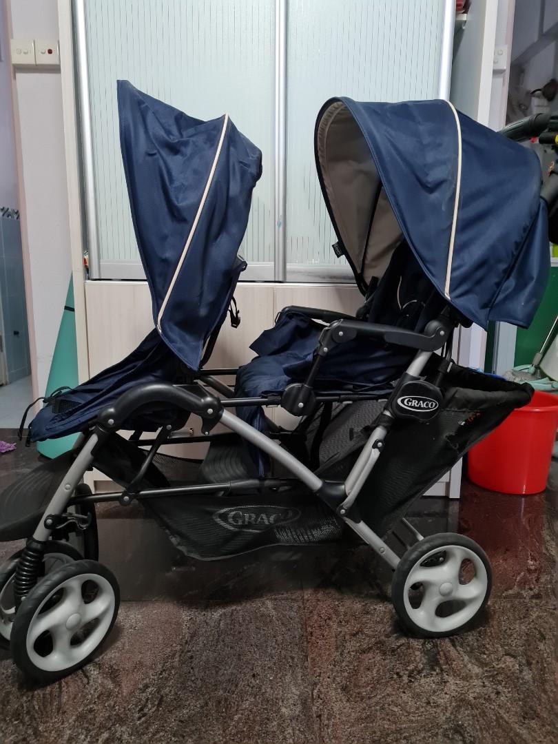 Graco twin pram top