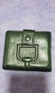 Gucci black leather card wallet