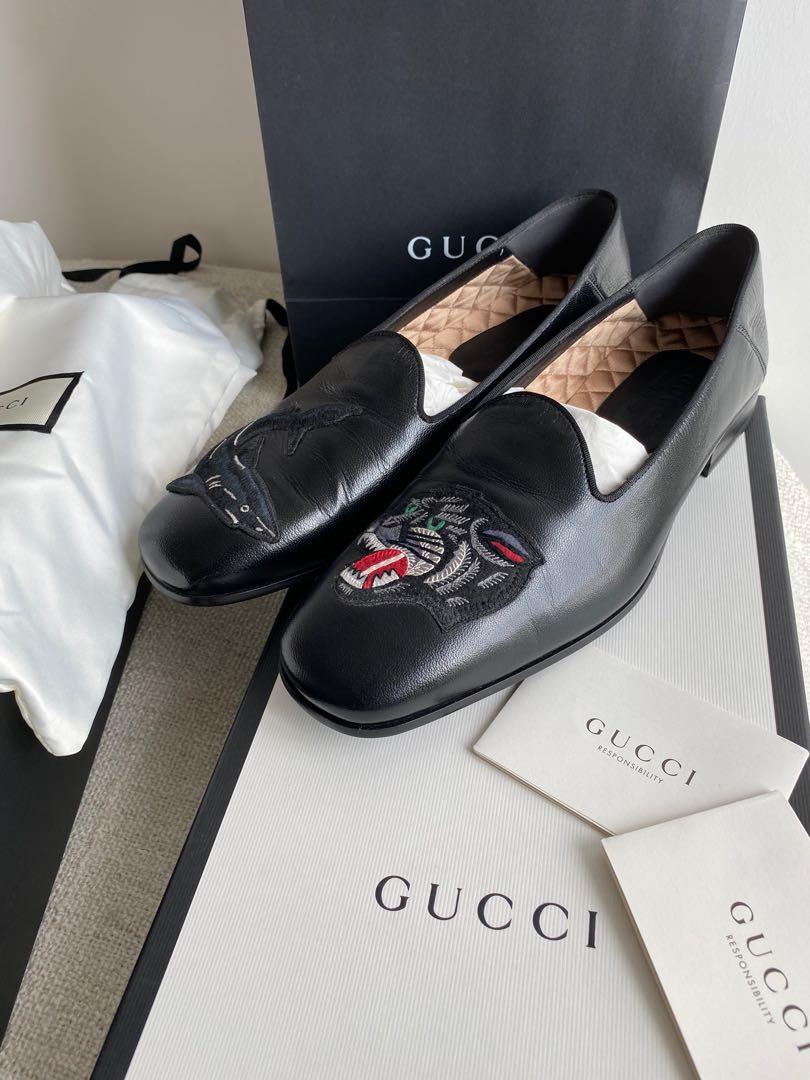 Authentic Shark Gucci Loafer, Men's Fashion, Footwear, Dress shoes on  Carousell
