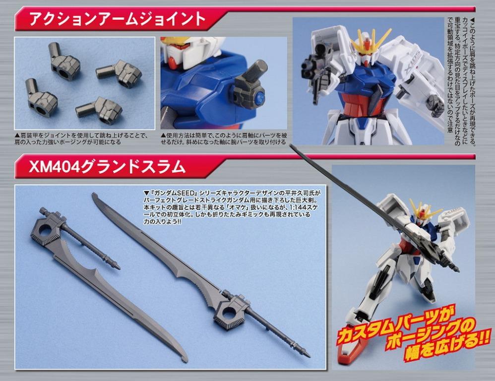 HG1 144 SEEDカスタムキット グランドスラム 模型製作用品