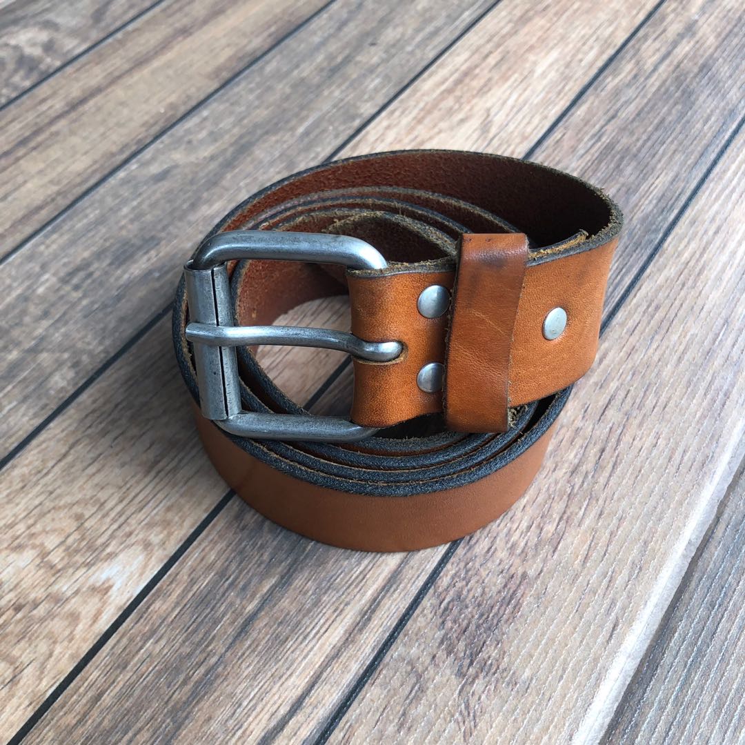 H M Belt Made In Sweden Genuine Leather