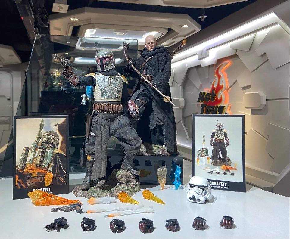 the mandalorian boba fett hot toys