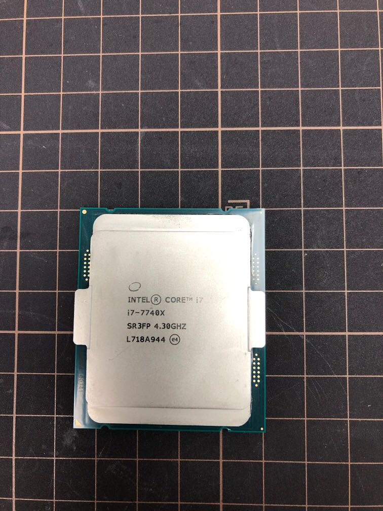 Intel Core i7-7740X CPU LGA 2066, 電腦＆ 平板電腦, 桌上電腦或迷你 