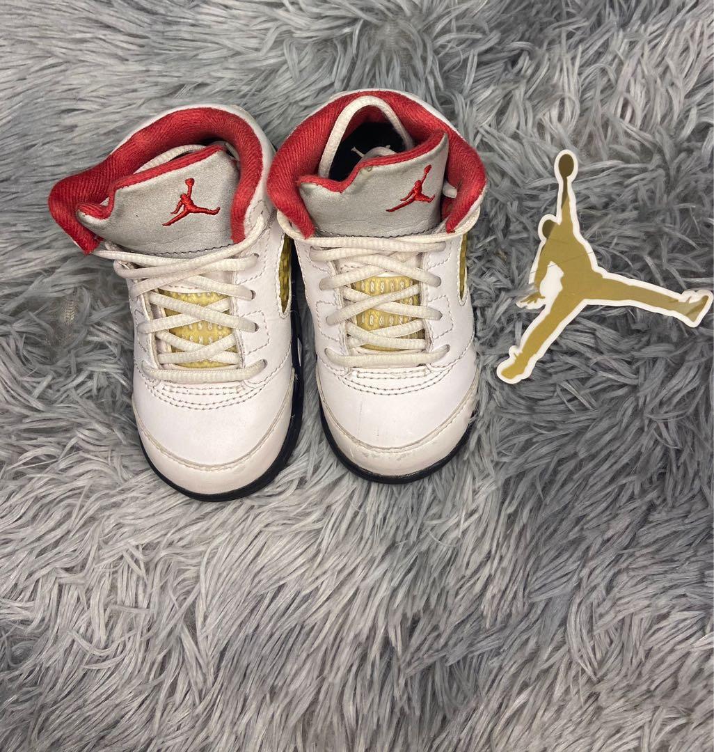 Jordan 5 Fire Red 5.5c, Babies \u0026 Kids 