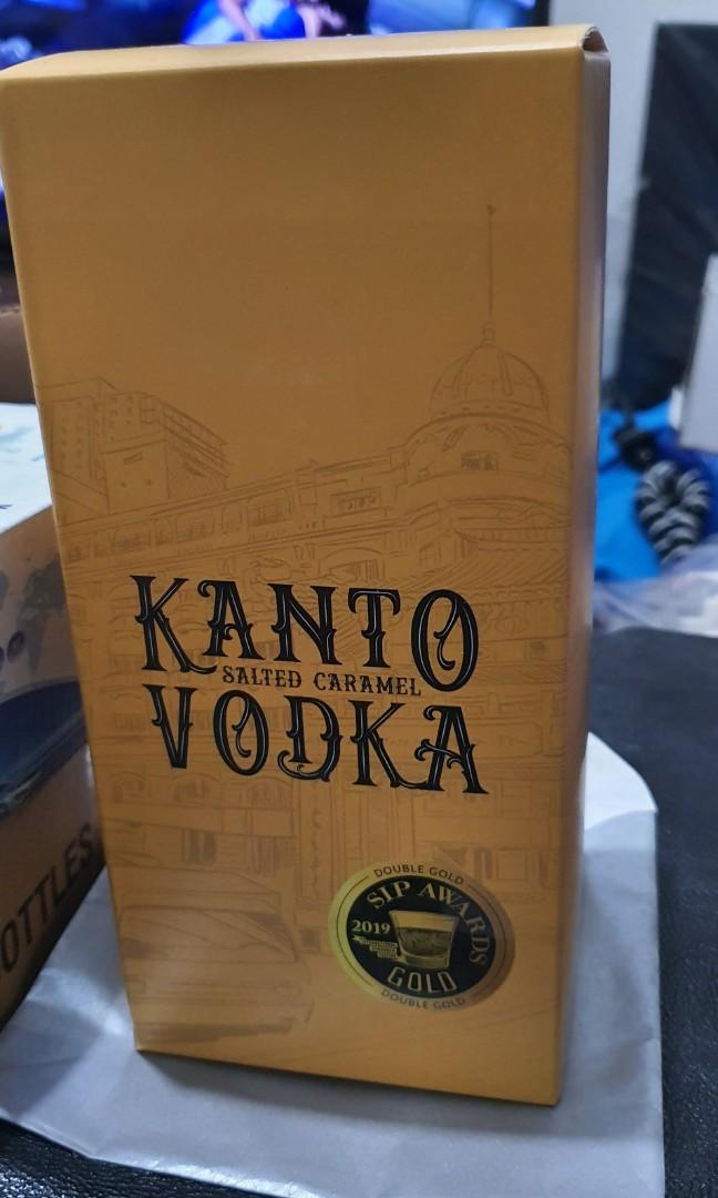 Kanto Salted Caramel Vodka 1 Left Food Drinks Local Eats On Carousell