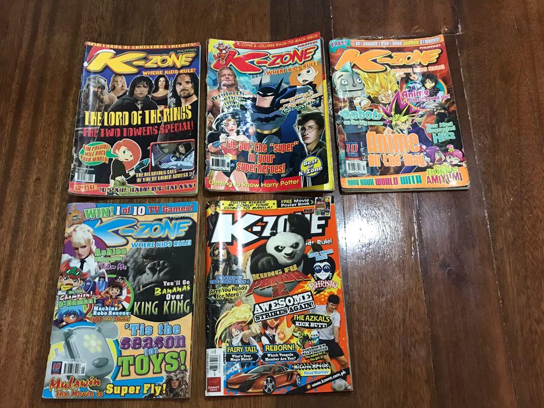 K Zone Magazine 5 Pieces Hobbies Toys Books Magazines Magazines On Carousell