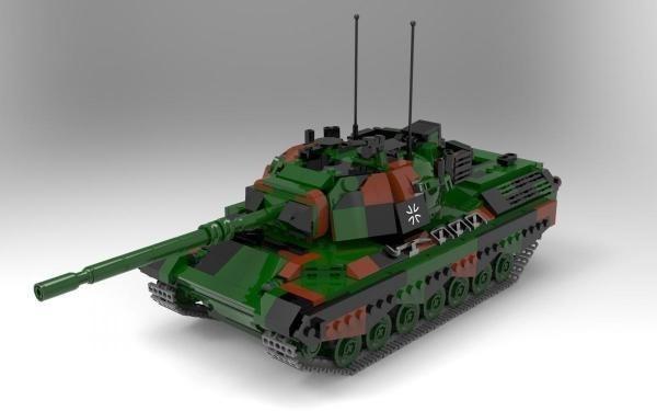 Lego leopard 1 top