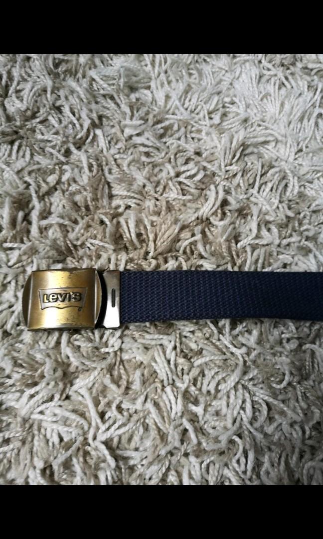 Levis canvas belt, Men's Fashion, Watches & Accessories, Belts on Carousell