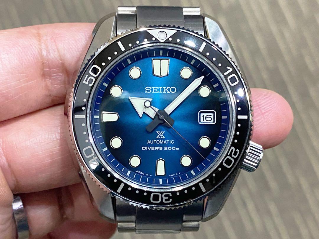 Authenticated Used Seiko PROSPEX Diver Scuba Men's Watch Dial: Blue ...