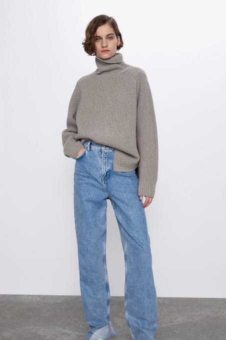 WIDE LEG JEANS - Indigo | ZARA United States