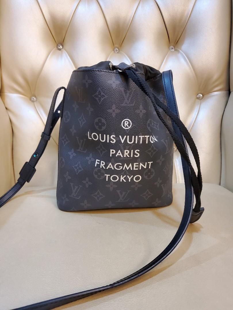 Louis Vuitton Nano bucket fragment, Luxury, Bags & Wallets on Carousell