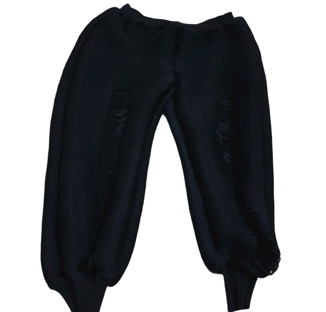 MASAKÏ MATSUKA Pleated Ripped Trouser on Carousell