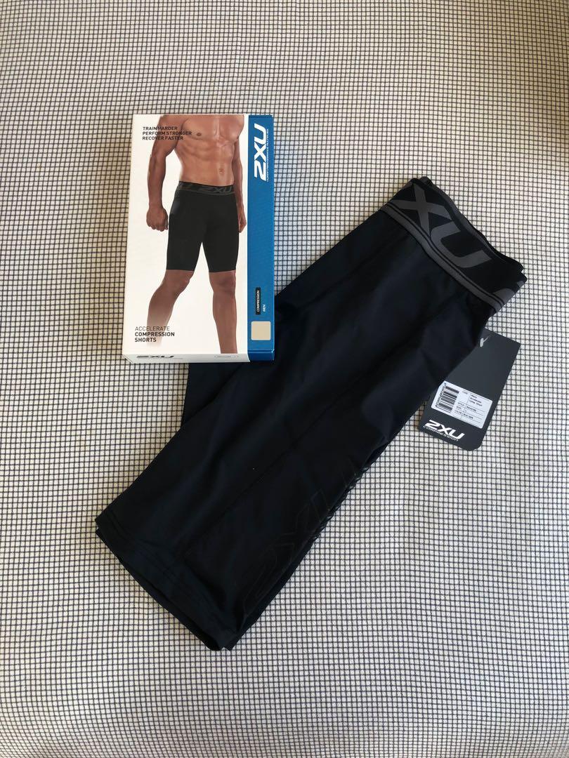 Zoologisk have tyve Træ Men's 2XU Accelerate Compression Shorts, 運動產品, 運動衫- Carousell