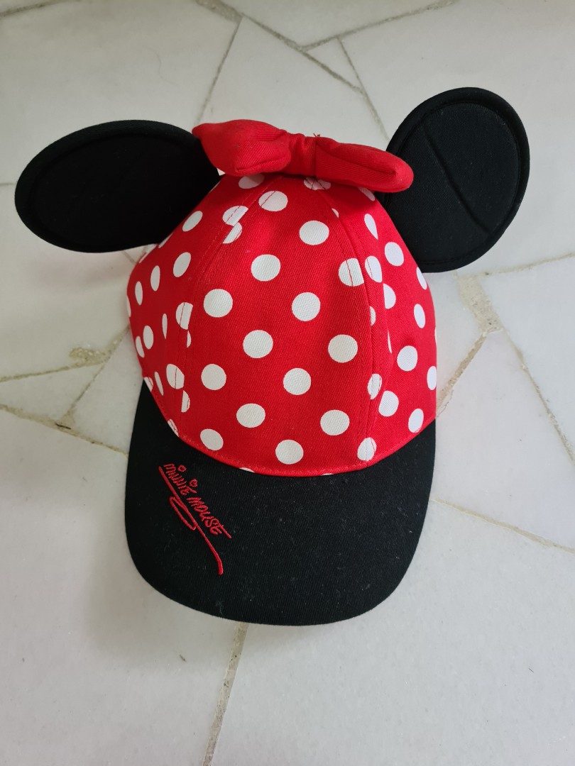 Mickey Mouse Cap, Women's Fashion, Watches & Accessories, Hats ...