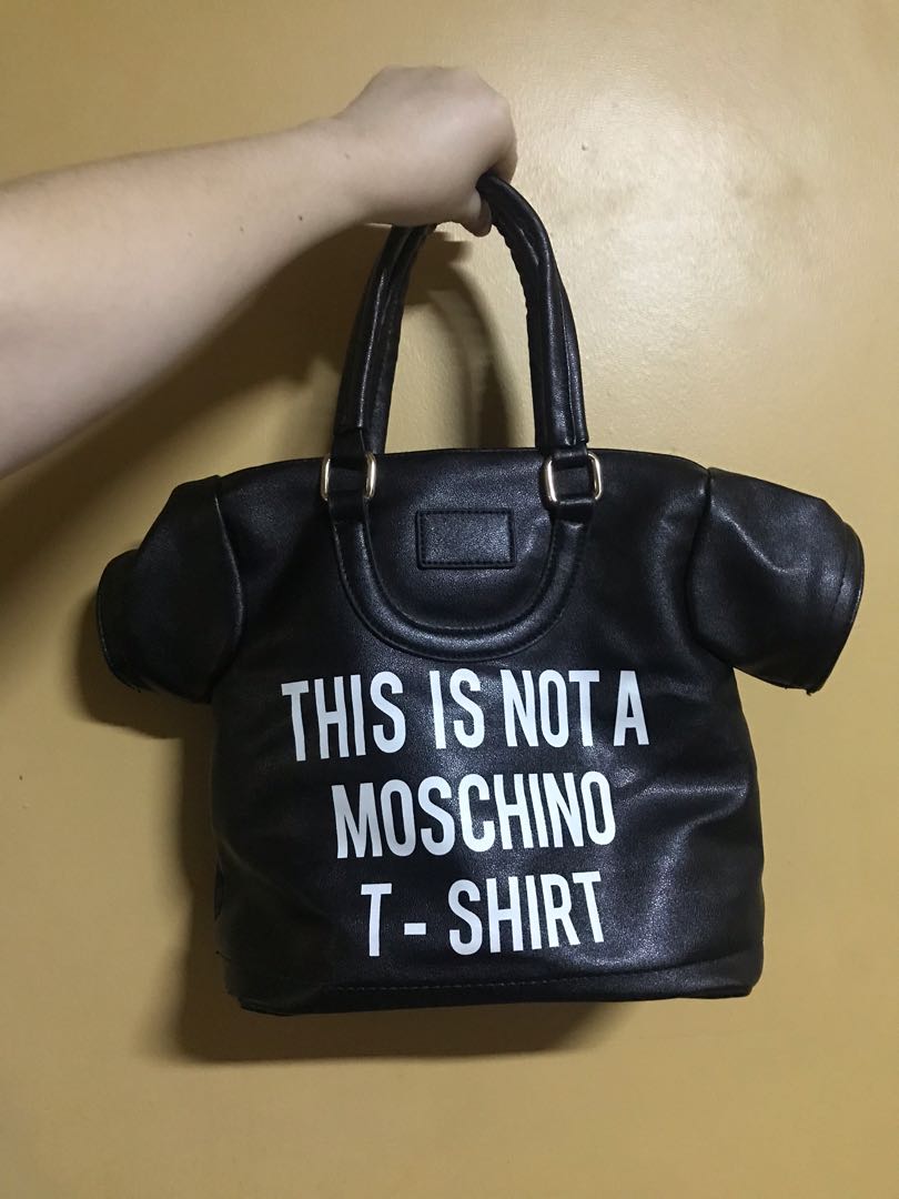 moschino shirt bag