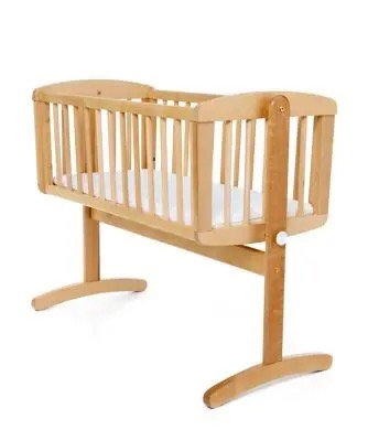 Pine swinging crib hot sale