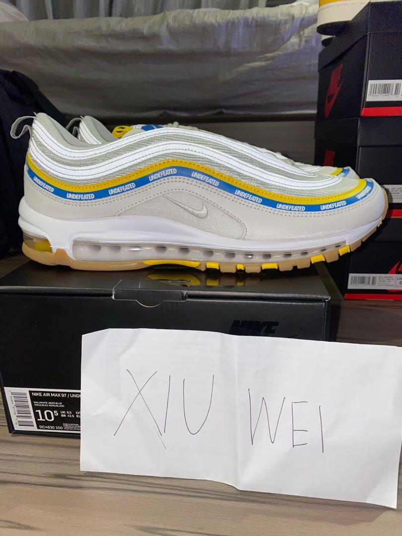 Nike Air Max 97 Undefeated UCLA