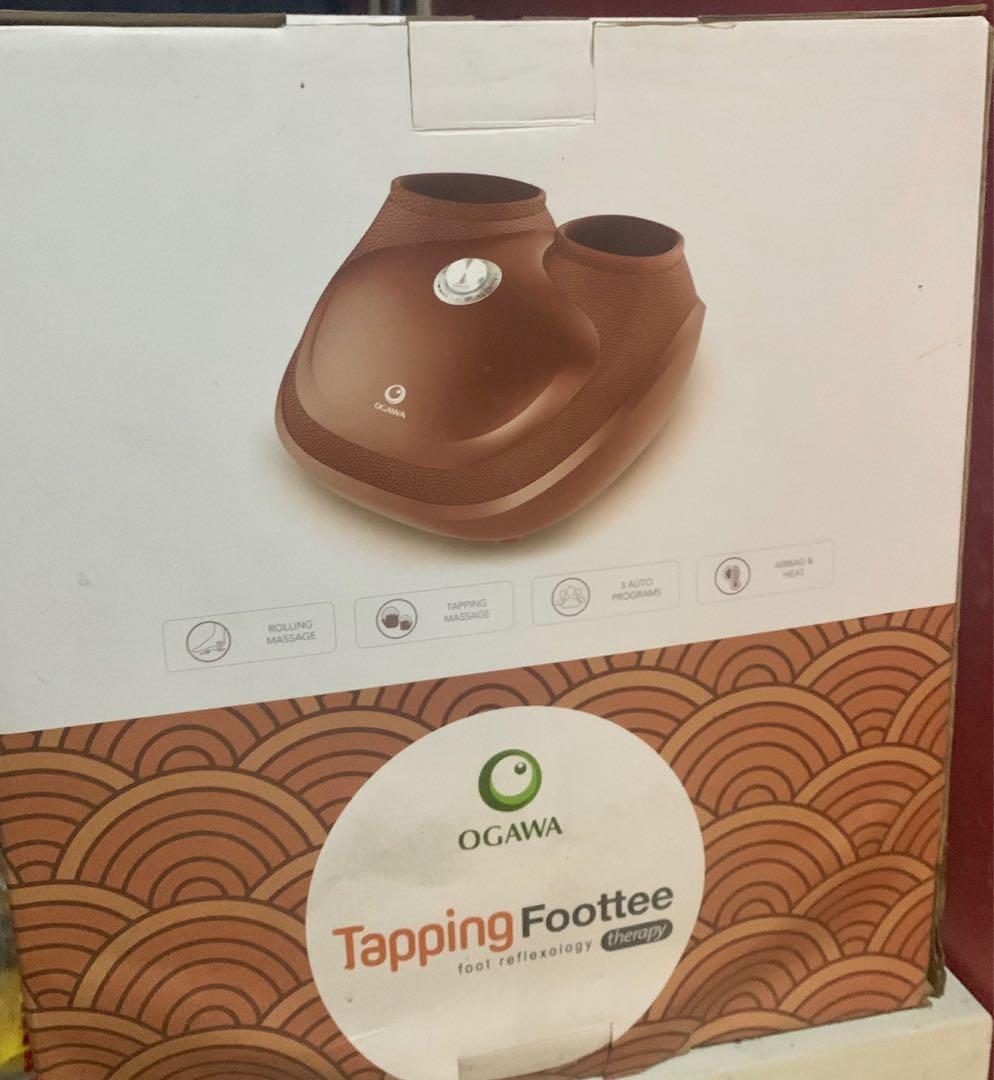 Ogawa Foot Massager (Tapping Foottee) (Category: Massage Devices) located in Dasmarinas. Submitted by monsterloot (Listing ID 1070680391, Image 2). Description: 🔆Kindly read the following: ✅Feet reflexology therapy ✅never used (bought in 2019) in excellent condition ✅with box (medyo nabasa lang at natuyo kaya may amoy yung box) ✅with manual ✅can request for video (na working yung unit) ❌expired warranty card .