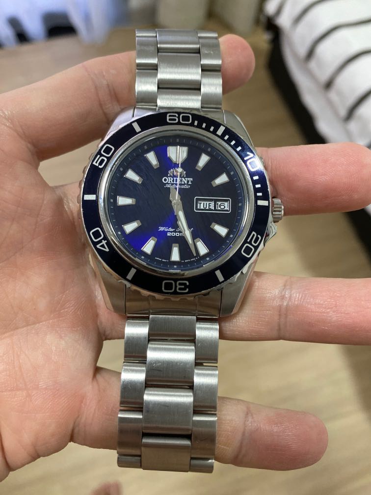 Orient mako online xl blue