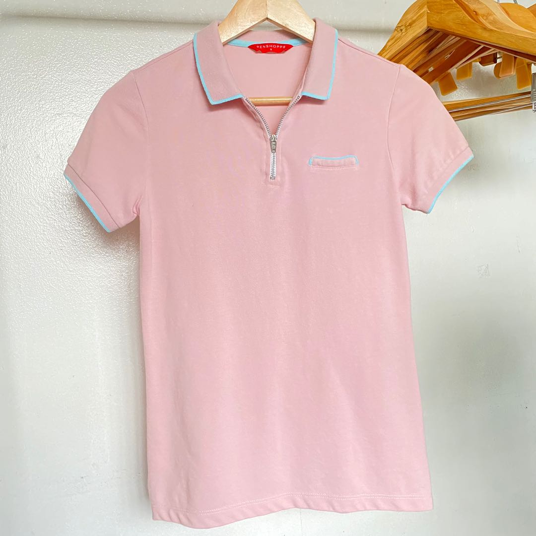 Penshoppe pink hotsell polo