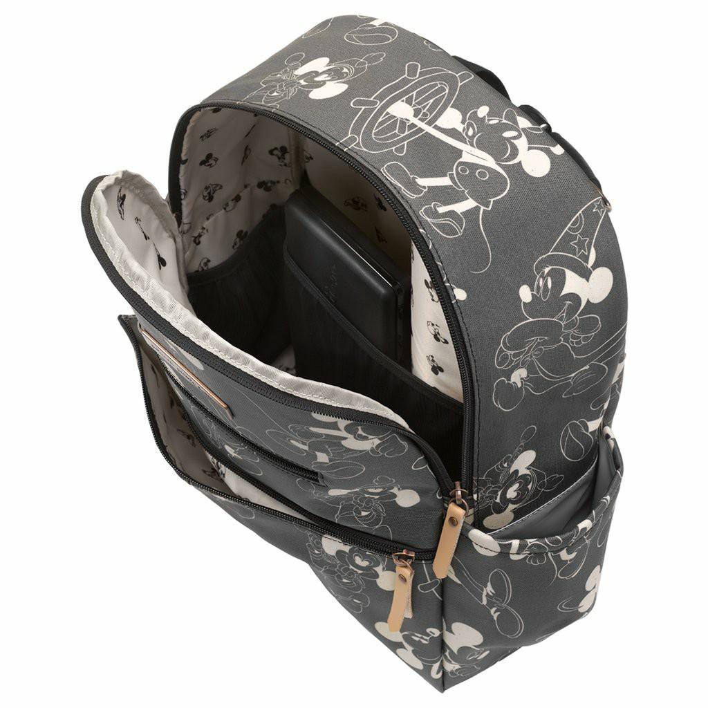 Ace backpack in mickey's shop 90th vintage black & white