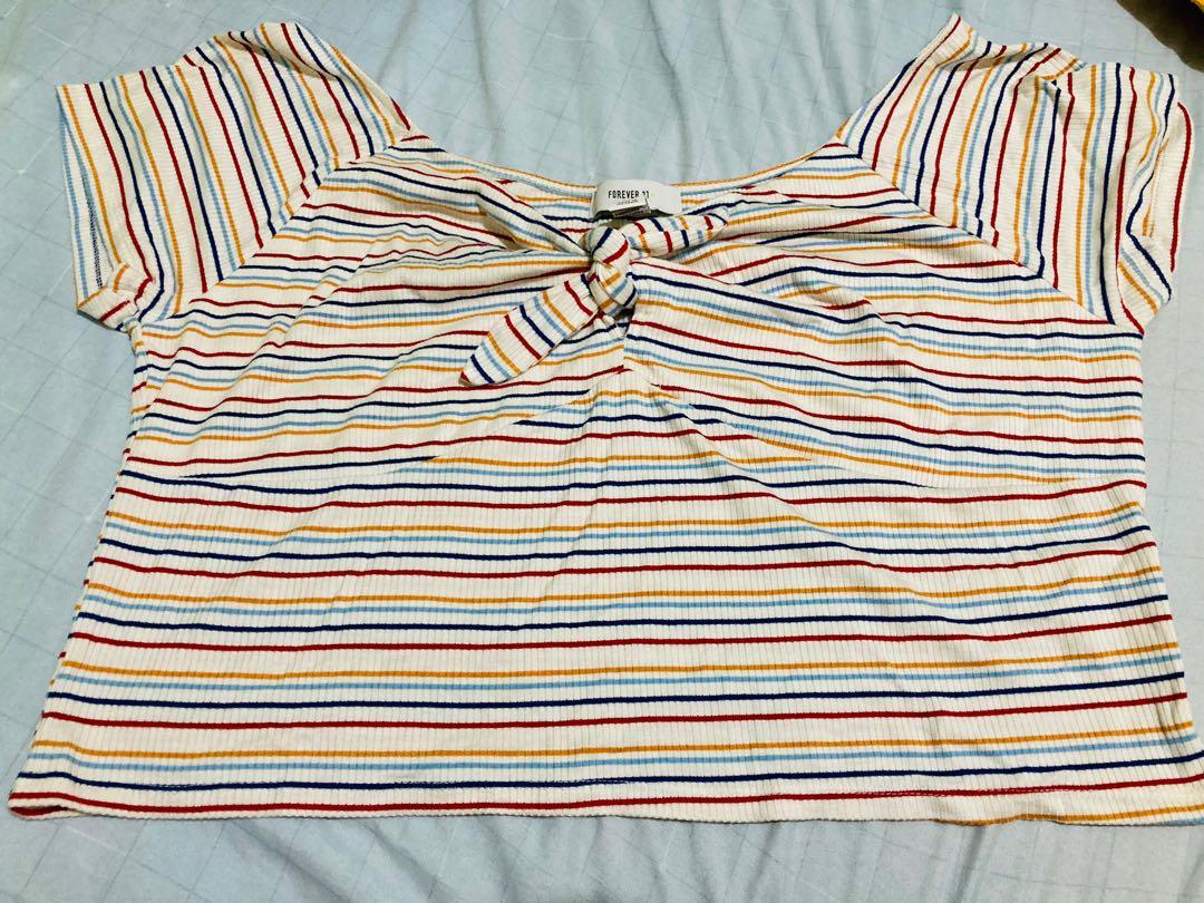 forever 21 plus crop tops