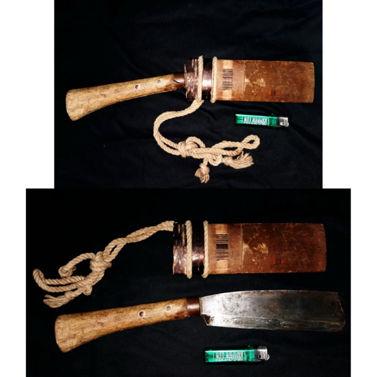 Rare Vintage/Antik Traditional Japanese NATA/Golok jepun cun,,,, Hobbies & Toys, Collectibles