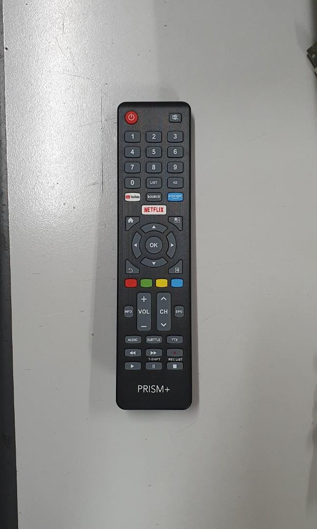 Remote Control for Prism+ TV, TV & Home Appliances, TV & Entertainment, TV Parts & Accessories