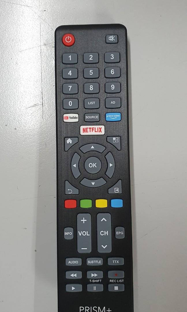 Remote Control for Prism+ TV, TV & Home Appliances, TV & Entertainment, TV Parts & Accessories