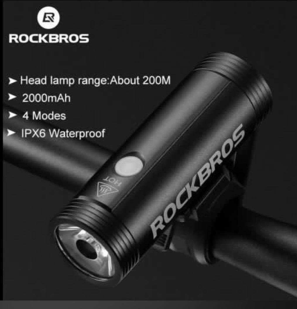 Rockbros shop 400 lumens