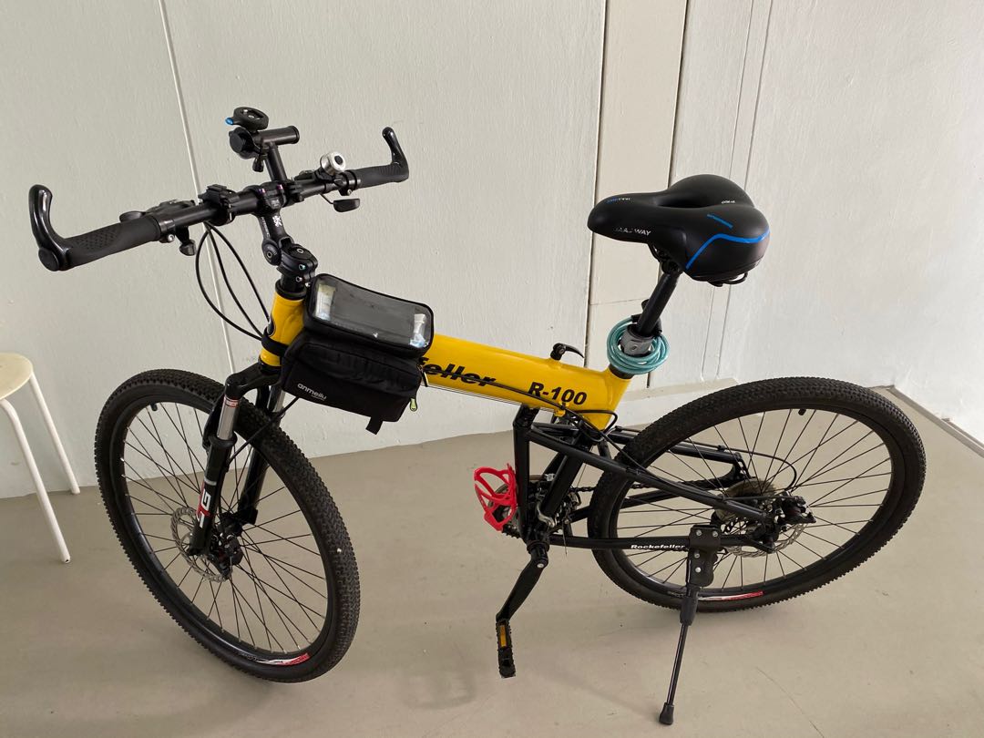 rockefeller r100 folding mountain bike