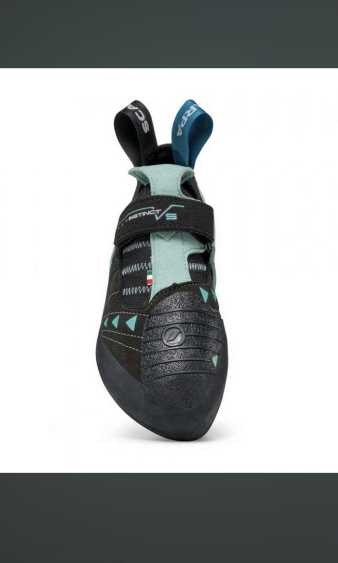 Scarpa instinct VS women s climbing shoes Sports Equipment Sports Games Water Sports on Carousell