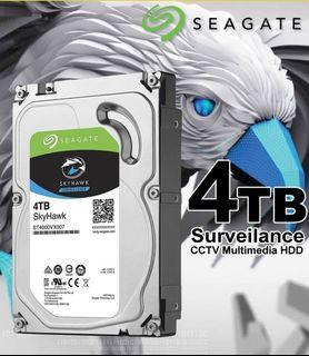 Seagate SKYHAWK 4TB Surveillance CCTV Multimedia Hard Drive