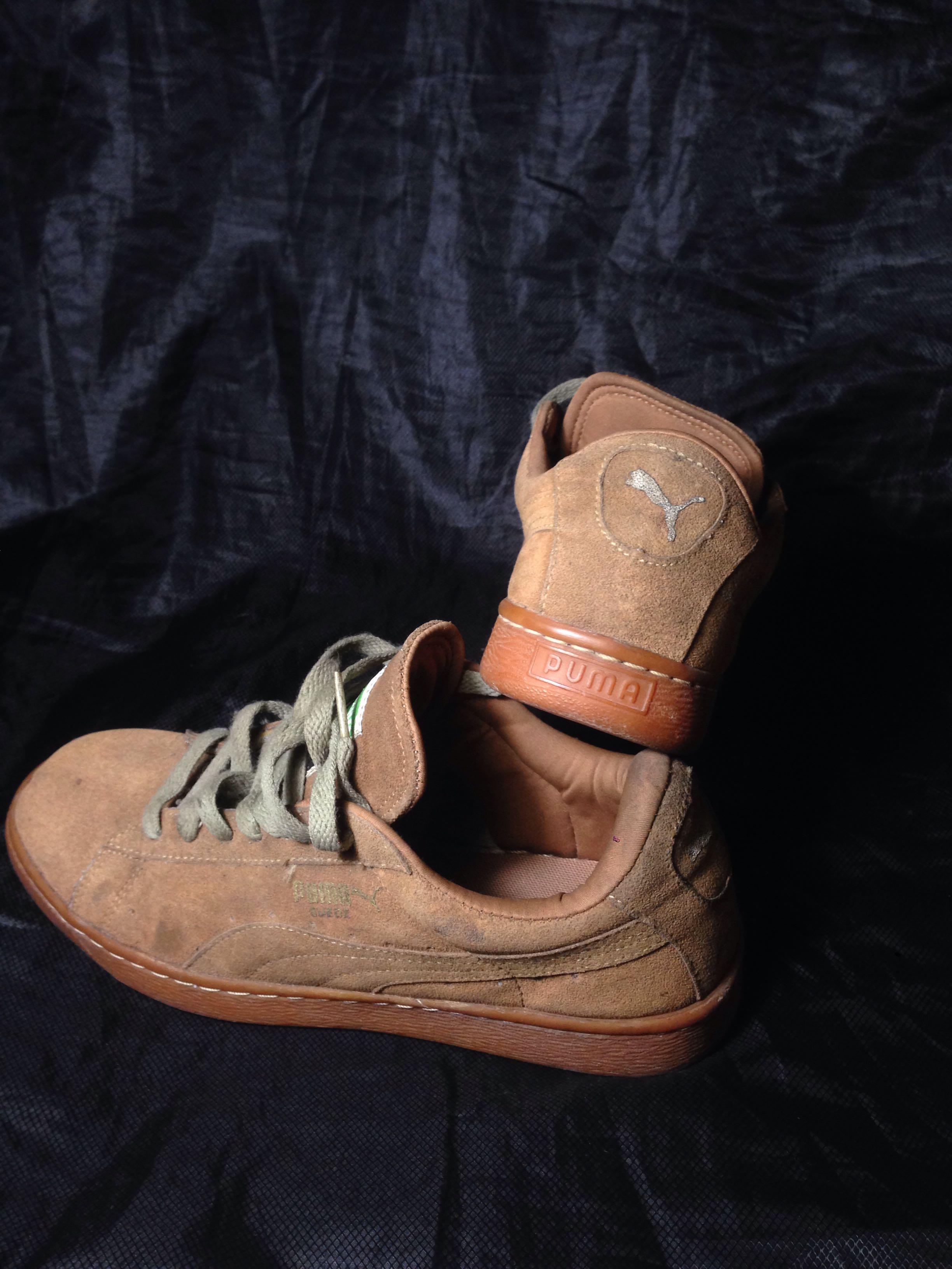 sepatu puma swede, Fesyen Pria, Sepatu , Sneakers di Carousell