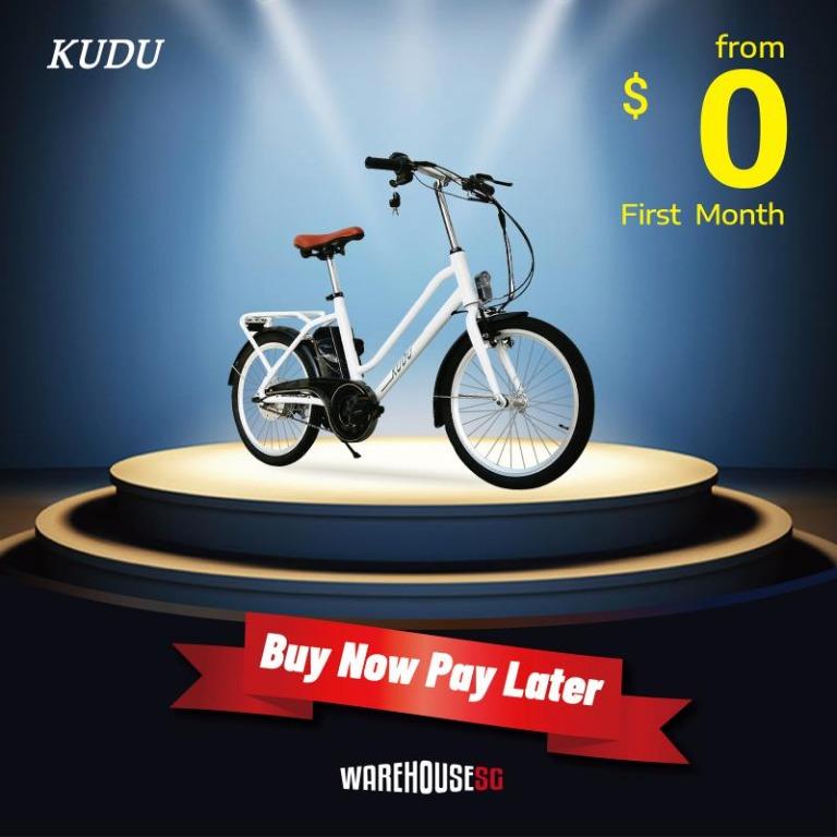 Electric bike buy now pay later top