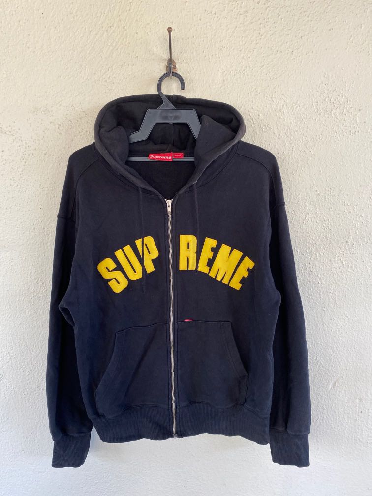 Supreme zipper hoodie sales
