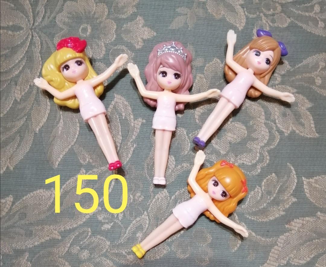 Tomy Licca dolls from Japan (Category: Kids Toys) located in Quezon City. Submitted by corgi1231 (Listing ID 1070534443, Image 2). Description: Repriced! Take all for ₱900 Individual prices: Licca plastic dolls ₱150 Small doll with bangs ₱150 Licca in blue dress ₱900 Licca in blue Alice in Wonderland dress: head is lighter colored than rest of body Hair of both dolls are brushable and recently cleaned Very cute faces Location Fairview QC.