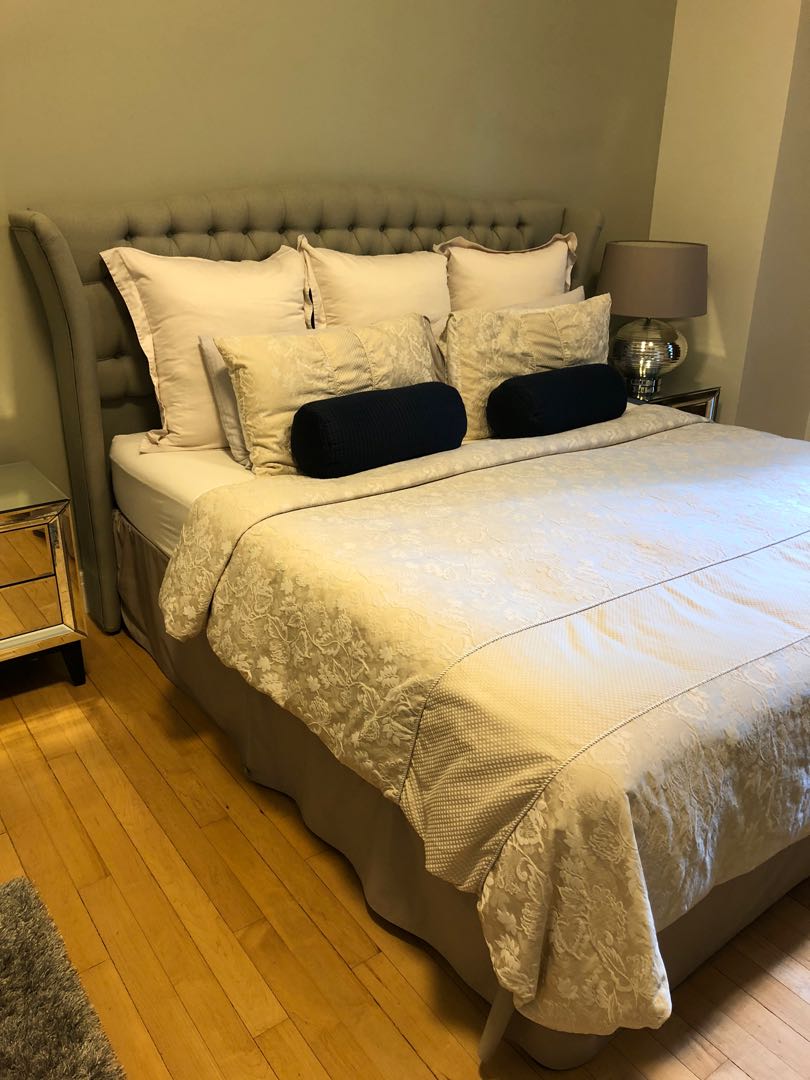 UK Super King Size chesterfield bed, Furniture & Home Living, Furniture