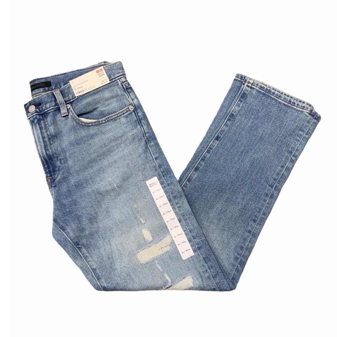 Uniqlo Slim Fit Damaged Jeans size 31