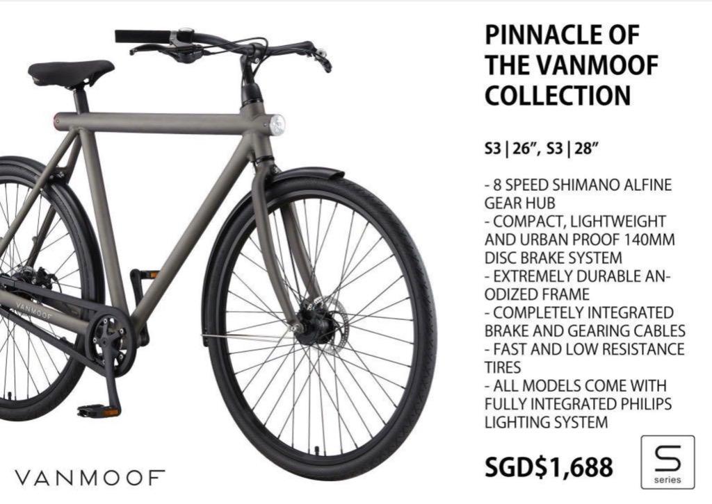 Vanmoof non electric bike shop