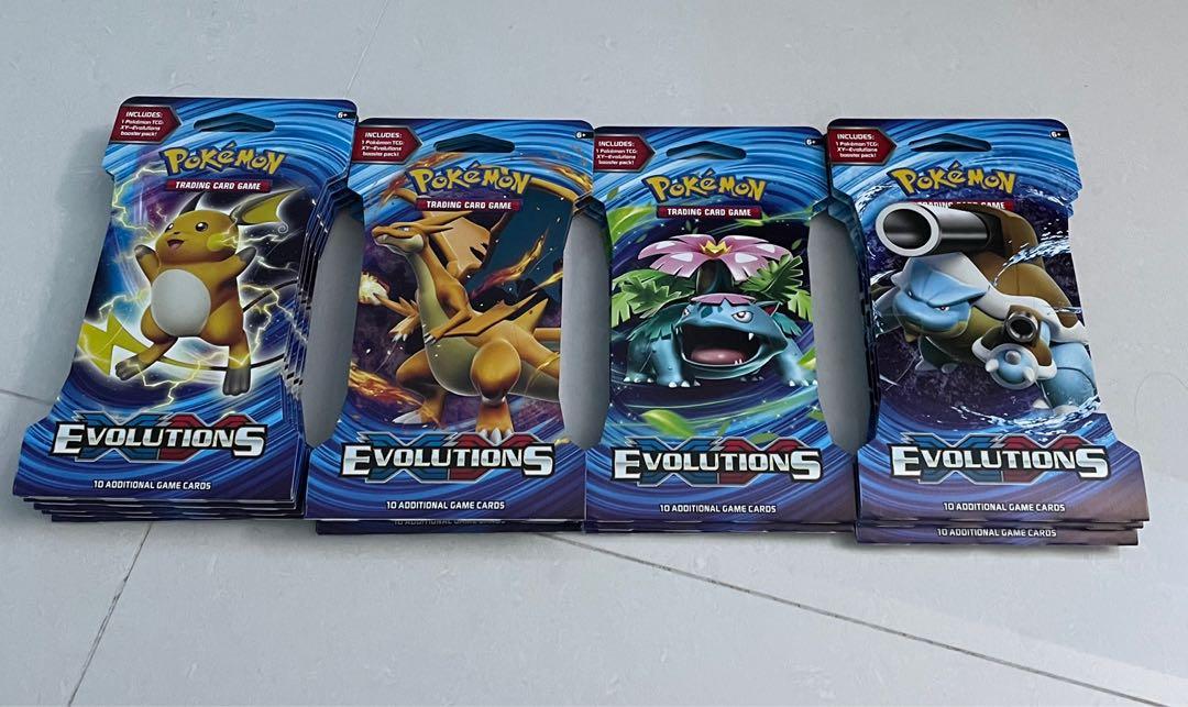 Pokémon TCG: XY-Evolutions Sleeved Booster Pack (10 cards