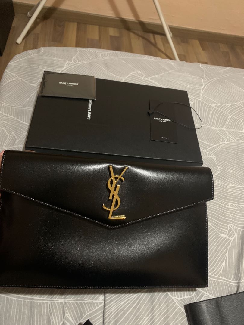 saint laurent uptown clutch