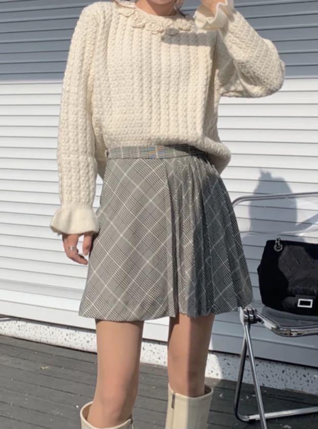 Zara Plaid Check Skirt (kids), Women's Fashion, Bottoms, Skirts on