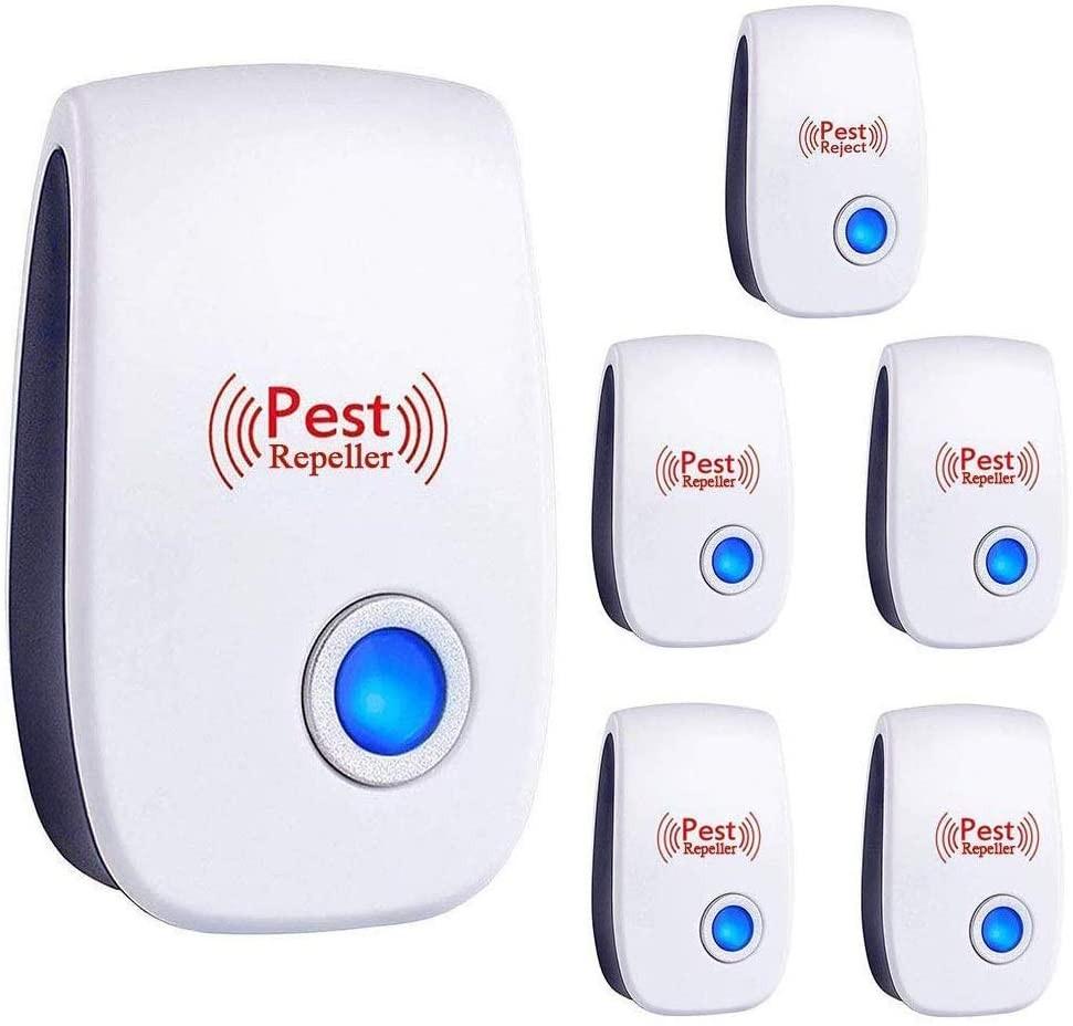Ultrasonic Pest Repeller, Electronic Repellent Plug In Control For Spiders, Rats, Roaches