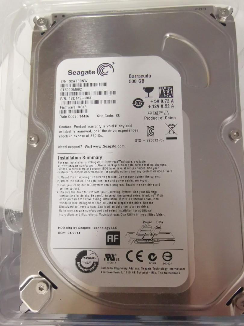 Lot disque dur pour pc portable HDD 320GO 5400RPM 2.5 SATA Seagate, WD