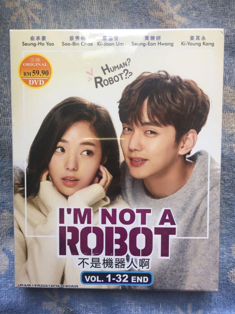 不是機器人啊我不是機械人I'm not a robot 馬來西亞32集完整版4 DVD
