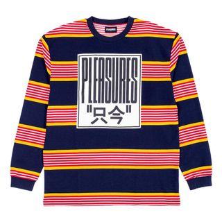 ⚡️ Pleasures Electronic Striped Tee ⚡️